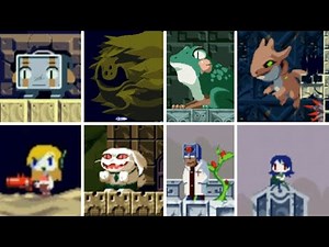 Cave Story+ (PC) All Bosses (Boss Fights)