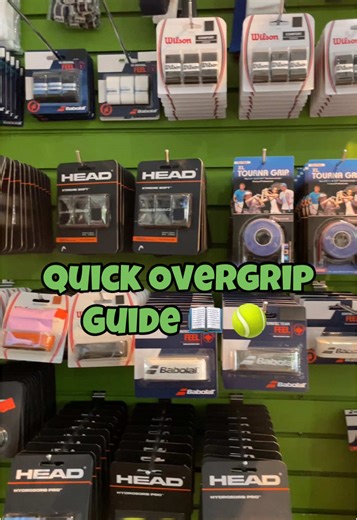 Essential Guide to Choosing the Right Tennis Overgrip