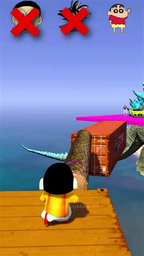 GTA V Dangerous Stunt On Mount Chili episode 2 #shortsvideo Who is The Real Lucky Super hero?