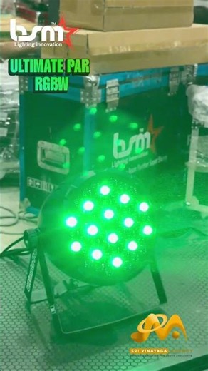 BSM Ultimate RGBW Par light #bsm #bsmindia #palmexpo #trending #viral