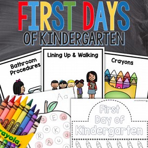 First Week of Kindergarten Back to School Lesson Plans and Activities for a Week