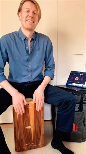 Cajón solo in the fast lane | #cajon #percussion #drums