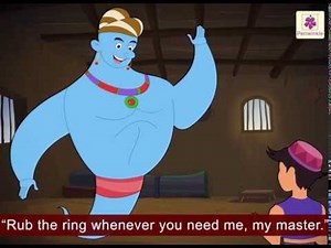 Aladdin and The Magic Lamp - Famous Cartoon Story