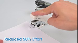 Craftinova Labor-Saving Mini Stapler Maximum, 20 Sheets Capacity, with 1000 Staples,Built-in Staple Remover and Staples Storage-Orange…