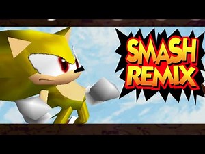Smash Remix 1P Remix Mode with Super Sonic