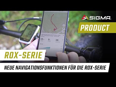 DE | ROX Serie | Firmware-Update: Neue Navigationsfunktionen | Product | SIGMA SPORT