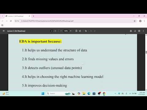 Exploratory Data Analysis (EDA) | Complete Beginner to Advanced Guide in Data Science