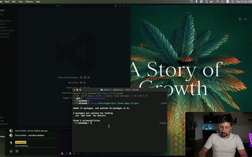 在 three.js 中的场景之间滚动
