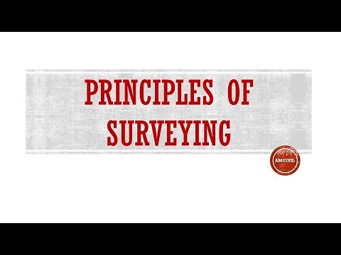 S&G M1 - Principles of Surveying - Working from whole to part & location with two reference points