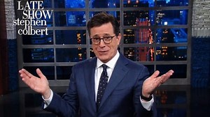 Stephen Colbert takes a break from roasting Trump to roast his henchmen sons