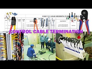 Step-by-step guides on GIS substation construction. switchgears, cable termination explain in Hindi