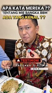 🔥 MIE AYAM AUTENTIK INI BUKTI NYATA 🔥 Orang Bangka memang patut diacungi jempol 👍🔥 Bukan cuma jago bikin kuliner enak di Bangka, tapi sekarang merambah sampai Jakarta & Tangerang! Hari ini aku langsung datang ke GRAND OPENING, ketemu ownernya, dan cobain langsung MIE AYAM KHAS BANGKA dari 👉 MIE AYAM BBM 🍜 Dan serius ya… RASANYA AUTENTIK BANGET! Sekali cobain, auto pengen nambah 😍 Racikan mie ayamnya PAS, kaldunya gurih, toppingnya mantap, dan kalian bisa pilih: 🍜 Mie lurus 🍜 Mie keritin