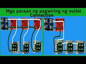 How To Wire Multiple Outlet (Tagalog) Basic Electrical Wiring