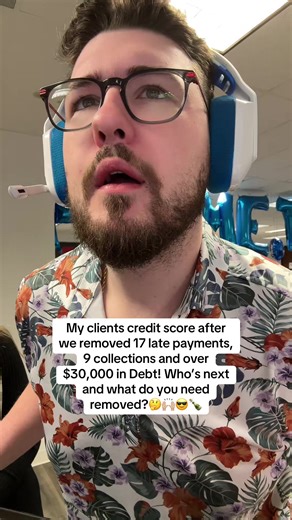 My clients credit score after we removed 17 late payments, 9 collections and over $30,000 in Debt! Who’s next and what do you need removed?🤔🙌🏼😎🍾 #credit #creditrepair #creditrepairservices #credittips #credithacks