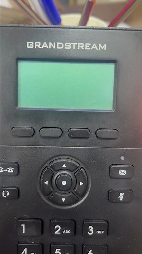 How to reset Grandstream IP Telephone