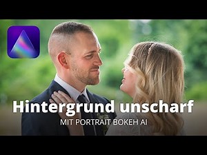 Hintergrund UNSCHARF MACHEN mit Portrait Bokeh AI! Luminar AI Update 1.4