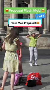 This one was wild… a rude b#bumpo start it, then in the end the girl herself is pulled up to do the CUTEST DANCE EVER. Wanna see it?! Let us know in the comments!!! #flashmob #flashmobproposal #proposal #bestproposalever #bestproposal #proposaldance