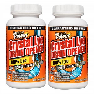 Instant Power Crystal Lye Drain Opener (2-Pack) 1651 - The Home Depot