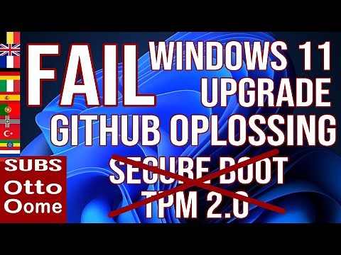Windows 11 upgrade with Github AveYo Media Creation Tool without checking for Secure Boot and TPM