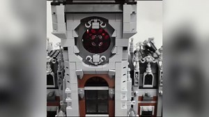 Haunted Asylum - Blocks Set,6755 PCS MOC Horror Medieval Castle for Adult | Falagil Modular Madhouse Architecture Kit, Spooky Halloween Display Ornament, Unique Creative Hobby Gift for Home Decor