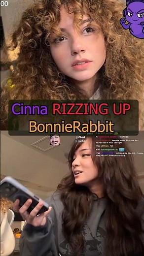 Cinna RIZZING UP BonnieRabbit #cinna #bonnierabbit #twitchclips