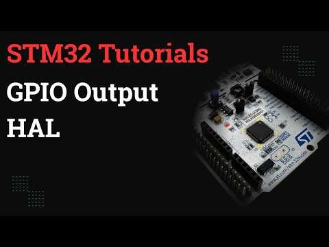 STM32 and STM32CubeIDE Tutorial #2: GPIO Output Mode, HAL Programming