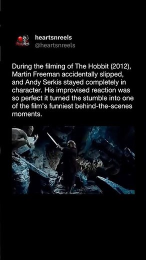 Andy Serkis Stayed in Character After Martin Freeman Slipped | The Hobbit (2012)