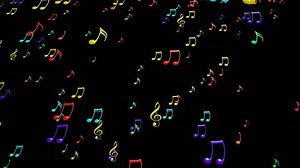 Animated Falling Colorful Music Notes On Stock Footage Video (100% Royalty-free) 9133187 | Shutterstock