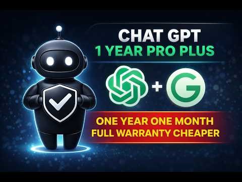 HOW TO GET CHAT GPT 1 YEAR FULL WARRANTY