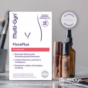 3.1K views · 227 reactions | Scheidenpilz? Multi-Gyn FloraPlus lindert Brennen, Juckreiz & Irritationen in nur 10 Minuten nach der 1. Anwendung. | Multi-Gyn DACH | Facebook