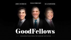 Three weeks into the nascent Trump presidency, the question of “power” arises: how the leader of the free world uses unique words, deeds, and threats to advance America’s interests globally, through a blend of grandiose promises (rebuilding Gaza), economic saber-rattling (tariffs on imported goods), and a “vibe shift” (woke bureaucracy under attack). Hoover Institution Kleinheinz Senior Fellow Stephen Kotkin joins GoodFellows regulars Niall Ferguson, John Cochrane, and Bill Whalen to discuss wha