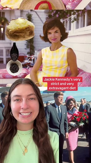 Jackie Kennedy’s diet was very strict and very extravagant. It changed throughout her life from her time as fashionable First Lady in the White House during Camelot to navigating life without JFK. #jackiekennedy #kennedy #tiktoklearningcampaign #history #ushistory Jackie Kennedy. JFK. JFK Jr. Kennedy. Kennedy Family. First Lady. White House. 1960s. Camelot. Jackie O. Jackie Kennedy Onassis. History. HistoryTok. US History. Food History.