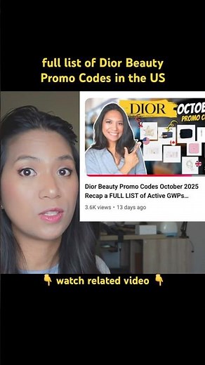 Dior Promo Codes Complete List 🇺🇸👌