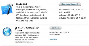 Apple releases Xcode 6.0.1 to the App Store, seeds new OS X Server Preview for developers  - 9to5Mac