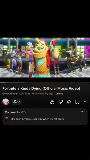 Fortnite’s kinda dying #mccreamy #fortnite #nostalgia #fortniteskindadying #gaming