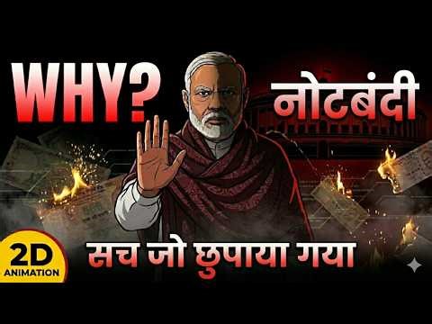 The Real Truth of Demonetization That Nobody Told You — ₹15 Lakh Crore Gone in 1 Night