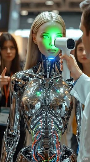 Engineer Tries Out the Most Advanced AI Robot Girlfriend at the Expo