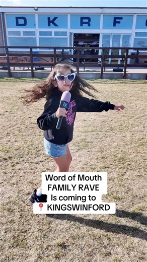 Word of Mouth Events family rave is coming to KINGSWINFORD in the school holidays on FRIDAY 22nd AUGUST 🎉 Tickets 🎫 are LIVE now! | Word of Mouth Events