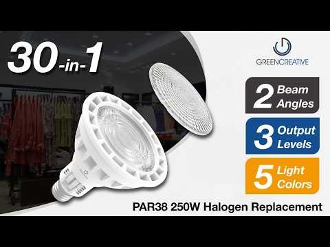 30-in-1 PAR38 HO LED Lamp Introduction Video