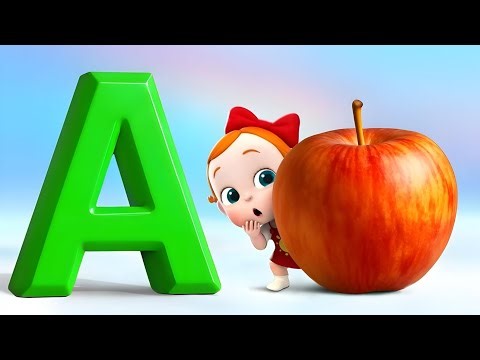 "🔤👶 A is for Apple: Epic Alphabet Adventures for Kids! 🍏 | Catchy Phonics & Nursery Rhymes"