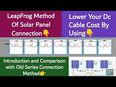 Leap Frog Wiring Method of Solar Panel Connection Vs Traditional Series Wiring 2022 Explore Solar