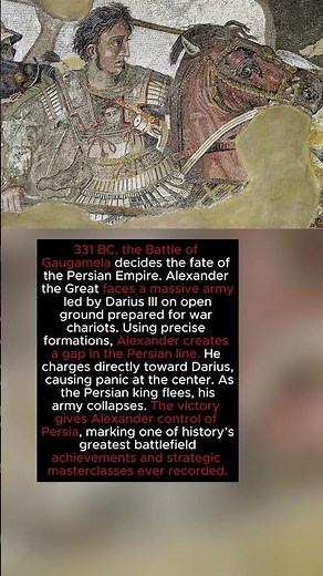 Gaugamela 331 BC: Alexander Defeats an Empire