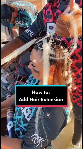 How to Add Hair Extension: Dragon Braid Tutorial