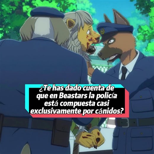 ¿Te has dado cuenta de que en Beastars los policías son todos cánidos? Son, en realidad, los animales más desafortunados.#beastars#Legoshi#Jack#cartoon#usa