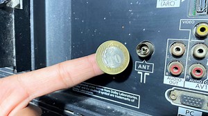 41K views · 905 reactions | Put an OLD Coin behind TV and see what appears on the Screen! Incredible | Homemade Creative | Facebook