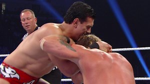 The match between Chris Jericho and Alberto Del Rio continues: WWE App Exclusive