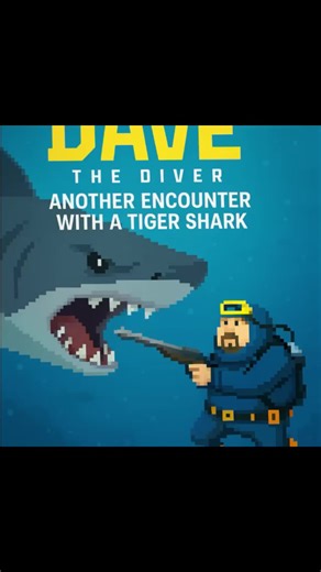 Dave the Diver: Encounter with a Tiger Shark