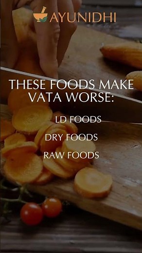 What to eat for Vata Dosha