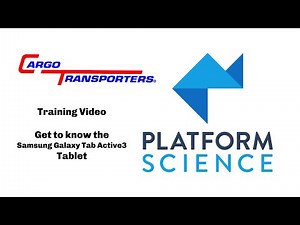 Platform Science Getting to Know the Tablet