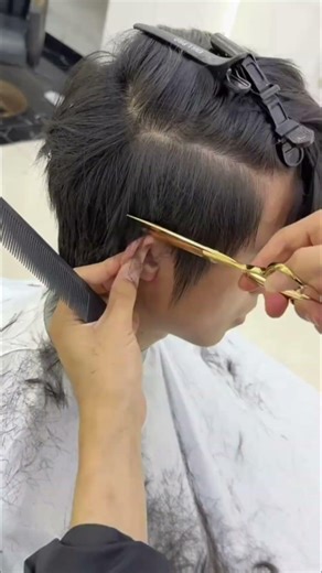 This Fluffy Textured Haircut Is Breaking the Internet 🔥 #barbershop #haircut